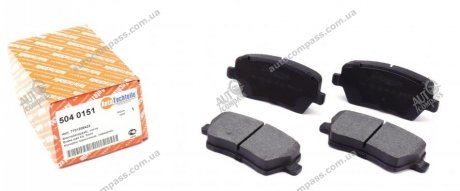 Колодки тормозные AUTOTECHTEILE 504 0151
