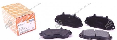 Колодки тормозные AUTOTECHTEILE 504 0157