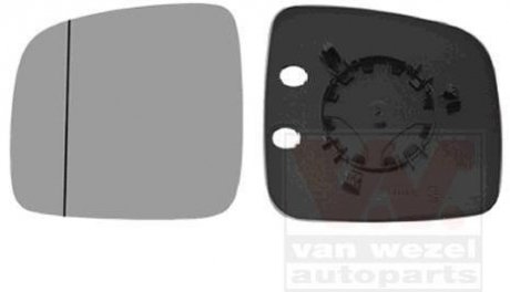 (Бельгия) Вкладыш левого зеркала(асферический,без подогрева) VW T-5, Caddy 3 Van Wezel 5896831
