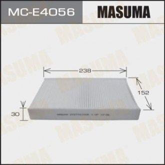 Салонный фильтр NISSAN JUKE 10-, RENAULT, FLUENCE, V1600 09- (1, 40) Masuma MC-E4056 (фото 1)