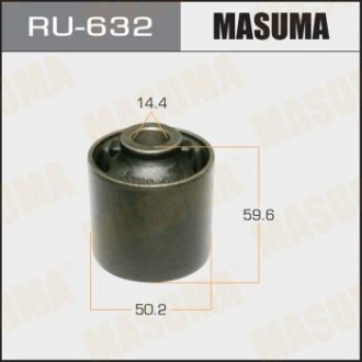Сайлентблок рычага Masuma RU-632 (фото 1)