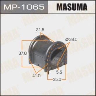 Втулка стабилизатора переднего Lexus RX 350 (08-15)/ Toyota Highlander (10-) (Кратно 2 шт) Masuma MP1065 (фото 1)