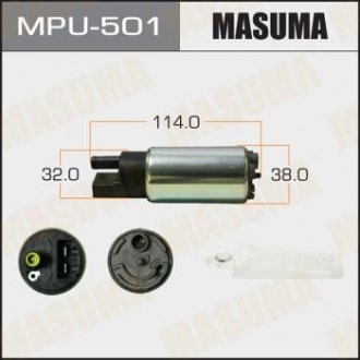 Бензонасос, с фильтром сеткой MPU-013. Honda V=1500-1800 Masuma MPU-501 (фото 1)
