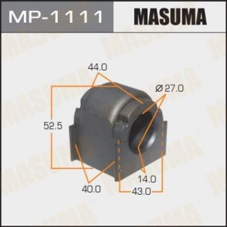 Втулка стабилизатора переднего Mazda CX-7 (06-12) (Кратно 2 шт) Masuma MP-1111 (фото 1)