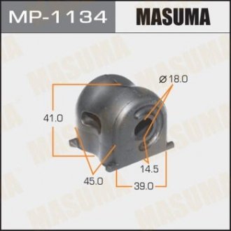 Втулка стабилизатора (упаковка 2 шт, цена за 1 шт) Masuma MP-1134 (фото 1)
