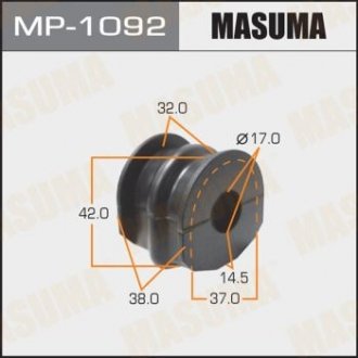 Втулка стабилизатора, rear, X-TRAIL 07- Masuma MP1092 (фото 1)