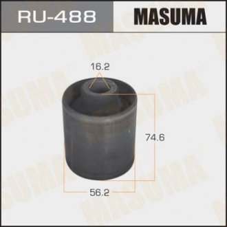 Подушка двигателя задняя нижняя Masuma RU488 (фото 1)