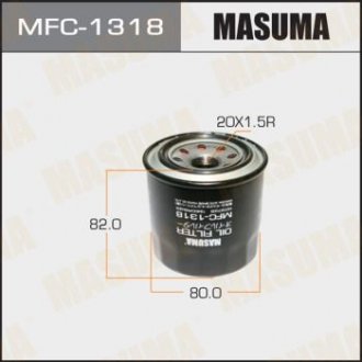 Масляный фильтр C-307 Masuma MFC-1318 (фото 1)