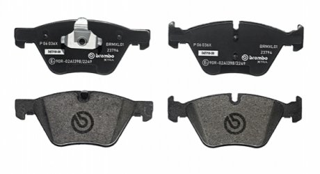 Тормозные колодки дисковые BREMBO P06036X (фото 1)