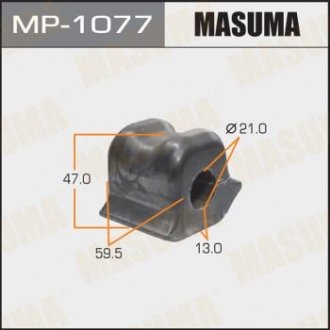 Втулка стабилизатора R Masuma MP1077 (фото 1)