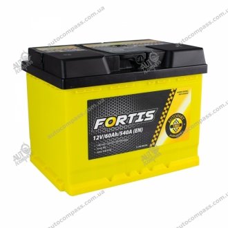 60 Ah, 12V (1) FORTIS FRT60-01 (фото 1)