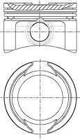 Поршень NURAL 87-138406-40 (фото 1)