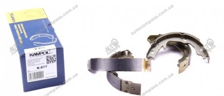 Колодки ручника KAMPOL K877