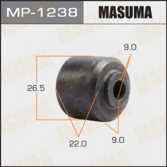 Втулка подвески, rear, LAND CRUISER PRADO, FJ CRUISER, TRJ150W, GSJ15L [уп.10] Masuma MP1238 (фото 1)