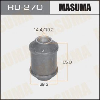 Сайлентблок Pajero, V24,26,44,46,,Chalenger, K94W,K96W, front low Fr Masuma RU-270 (фото 1)