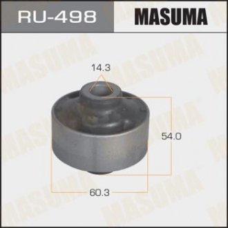 Сайлентблок рычага Masuma RU498 (фото 1)