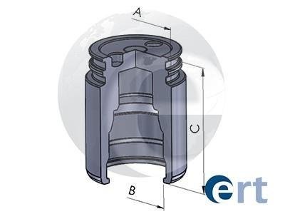 Поршень суппорта opel signum, vectra c 1.6-3.2 (02-) d=40mm (ate) 151203-c ERT 151203C (фото 1)