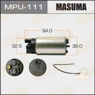 Бензонасос HIGHLANDER, ASU40L (сетка MPU-029 в комплекте) Masuma MPU111 (фото 1)