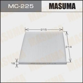 Фильтр салона AC-102E Masuma MC-225 (фото 1)