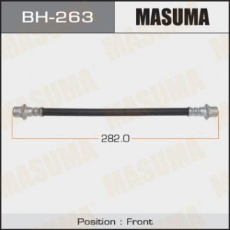 Шланг тормозной T-, front, Land Cruiser Prado ##J12# Masuma BH-263 (фото 1)