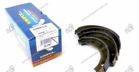 Комплект гальмівних колодок KAMPOL K196