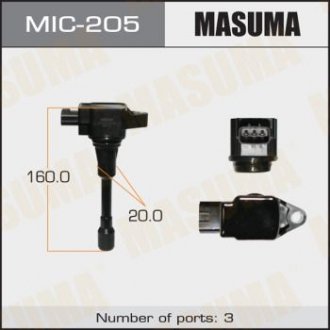 Котушка зажигания Masuma MIC205 (фото 1)