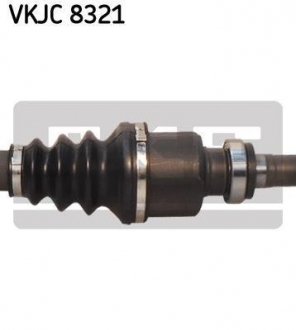 _привод правый 887mm peugeot 206 1.1-1.61.4d 98-10 SKF VKJC 8321