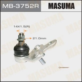 Mb-3752r_опора шаровая правая toyota camry acv30acv35 00> Masuma MB3752R (фото 1)