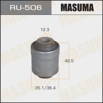 Сайлентблок рычага заднего поперечного Mitsubishi Carisma, Colt, Lancer (-04) Masuma RU-506 (фото 1)