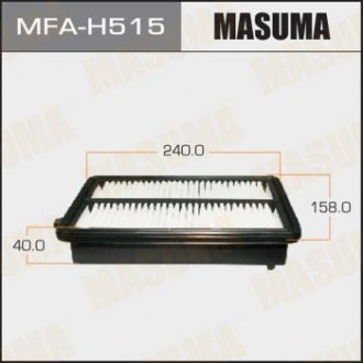 Воздушный фильтр LHD HONDA, CR-V, RM1 11- (1, 40) Masuma MFAH515 (фото 1)