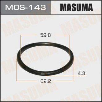 Кільце глушителя металлическое 60 x 69.5 x 4.3 Masuma MOS143 (фото 1)