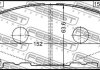 КОЛОДКИ ТОРМОЗНЫЕ ПЕРЕДНІ HONDA ACCORD CU# 2008-2012 FEBEST 0301CU2F (фото 2)