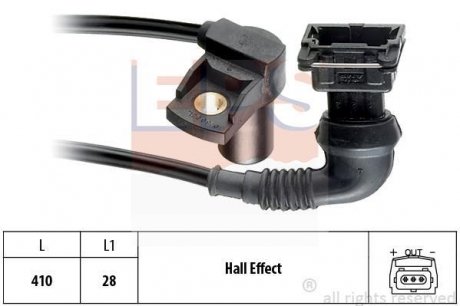 Датчик положения коленвала BMW 3 (E36), 5 (E34) 2.5 EPS 1 953 060 (фото 1)