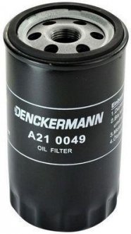 Фільтр масляний Audi 80 1.9TDi (МОТ. 90HP) 8, 91- DENCKERMANN A210049 (фото 1)