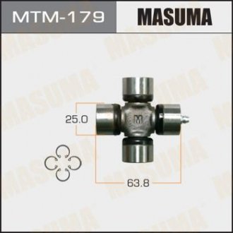 Крестовина 25x63.8 аналог MTM-181 Masuma MTM-179 (фото 1)