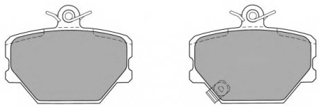 Колодки тормозные перед, 0.6, 0.7, 1.0I, 0.8CDI Fremax FBP-1133 (фото 1)