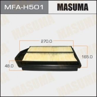 Фильтр воздушный Honda CR-V 2.4 (07-12) Masuma MFA-H501 (фото 1)