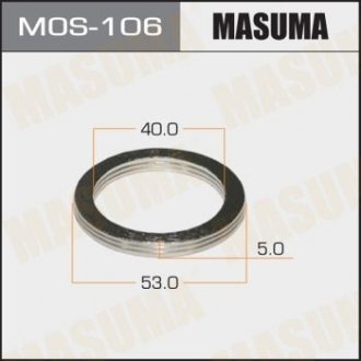 Кольцо глушителя 40 х 53 (уп.20 шт) Masuma MOS106 (фото 1)