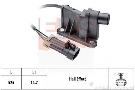 Датчик положение распределительного вала EPS 1 953 315 (фото 1)