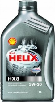 Масло моторное Helix HX8 Synthetic 5W-30 (1 л) SHELL 550040535 (фото 1)