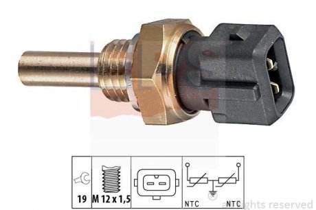 Датчик температуры охлаждающей жидкости EPS 1 830 192 (фото 1)