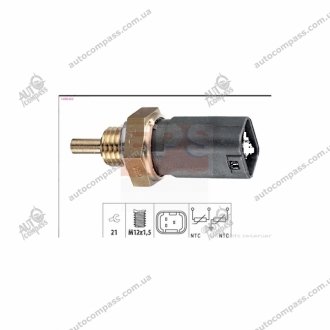 Датчик температури води Opel Movano 2.5/2.8DTI/Vivaro 2.0/Renault Trafic 1.9/2.5/.2.8DTi EPS 1 830 252