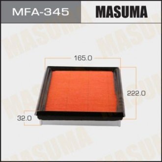 Воздушный фильтр AN-222V (1, 40) Masuma MFA-345 (фото 1)