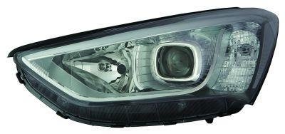 Фара r hyundai santa fe 12- линза.диод DEPO 2211167RLDEM (фото 1)