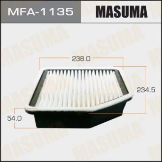 Воздушный фильтр A-1012 (1, 40) Masuma MFA1135 (фото 1)