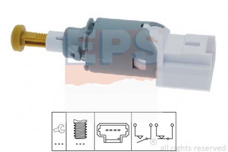 Выключатель фонаря сигнала торможения EPS 1 810 225 (фото 1)