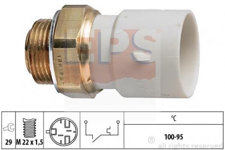 Термовыключатель вентилятор радиатора EPS 1 850 182 (фото 1)