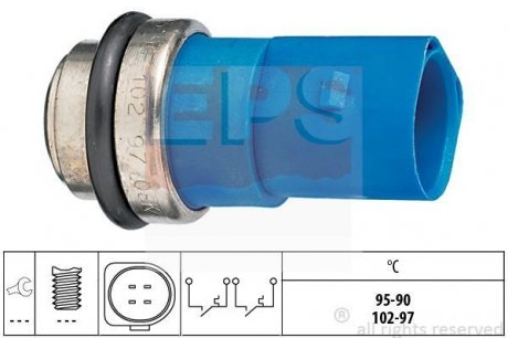 Термовыключатель вентилятор радиатора EPS 1 850 692 (фото 1)