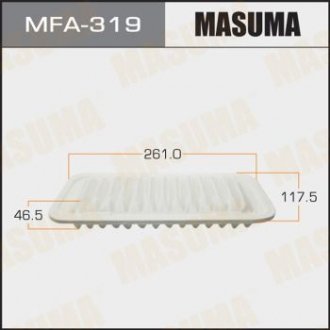 Воздушный фильтр A-196 (1, 40) Masuma MFA-319 (фото 1)