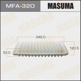 Воздушный фильтр A-197 (1, 40) Masuma MFA320 (фото 1)